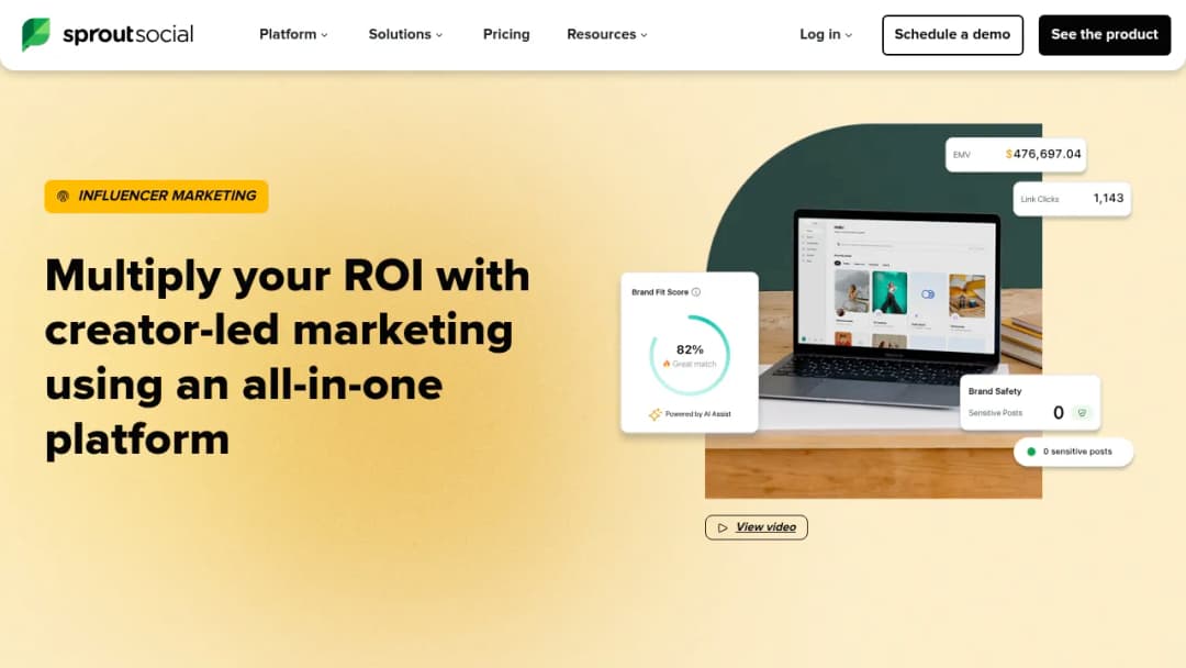 Sprout Social screenshot