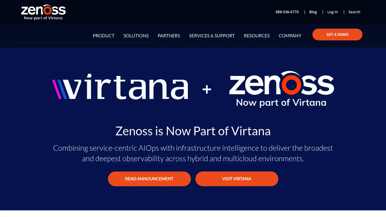 Zenoss screenshot