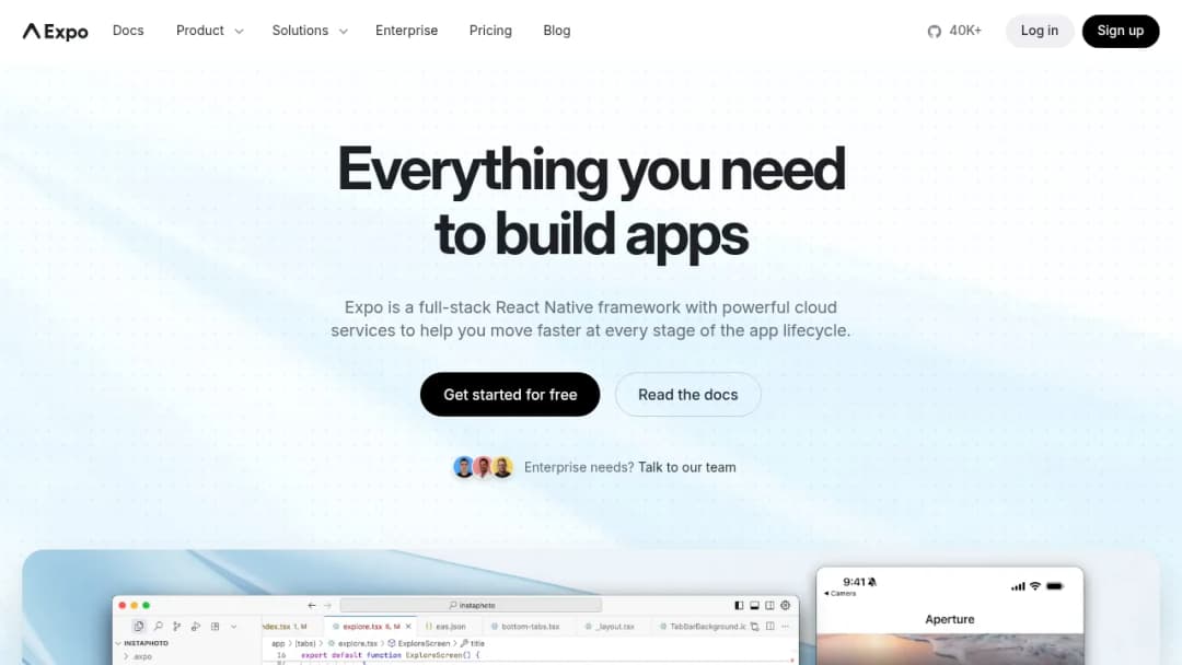 Expo screenshot