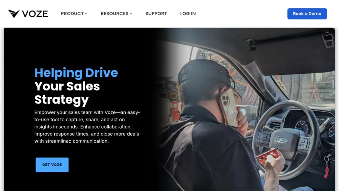 Voze screenshot