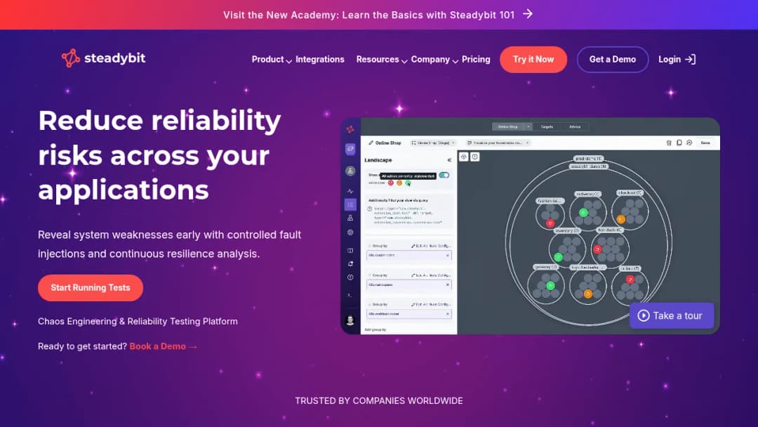 Steadybit screenshot