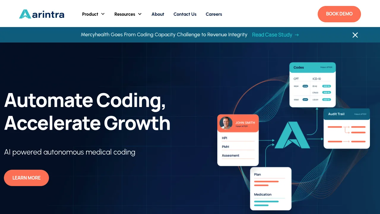 Arintra screenshot