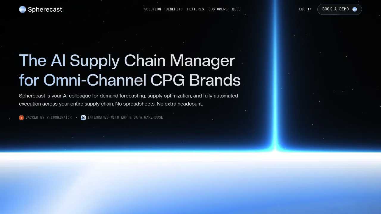 Spherecast screenshot