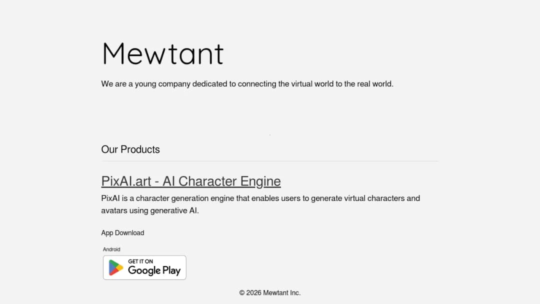 Mewtant screenshot