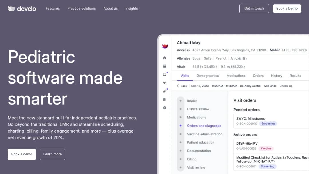 Develo screenshot