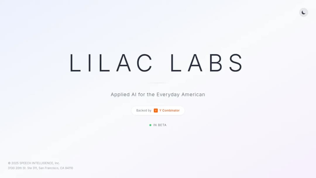 Lilac Labs screenshot