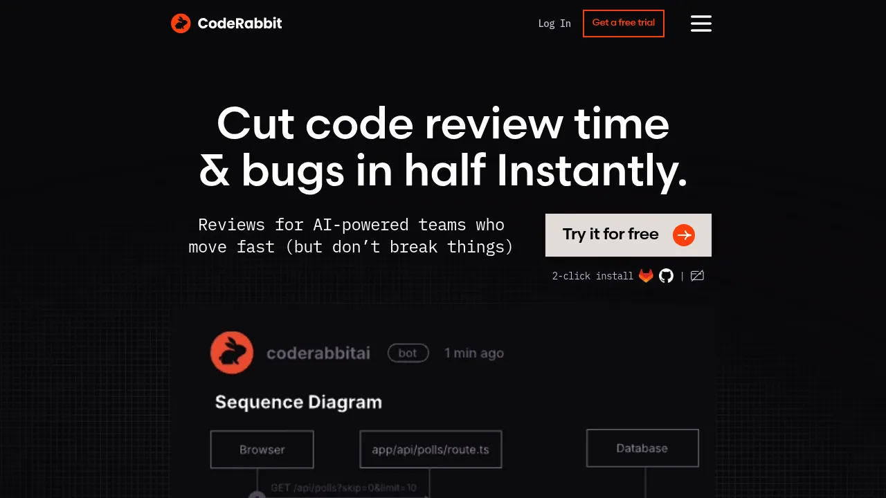 CodeRabbit screenshot