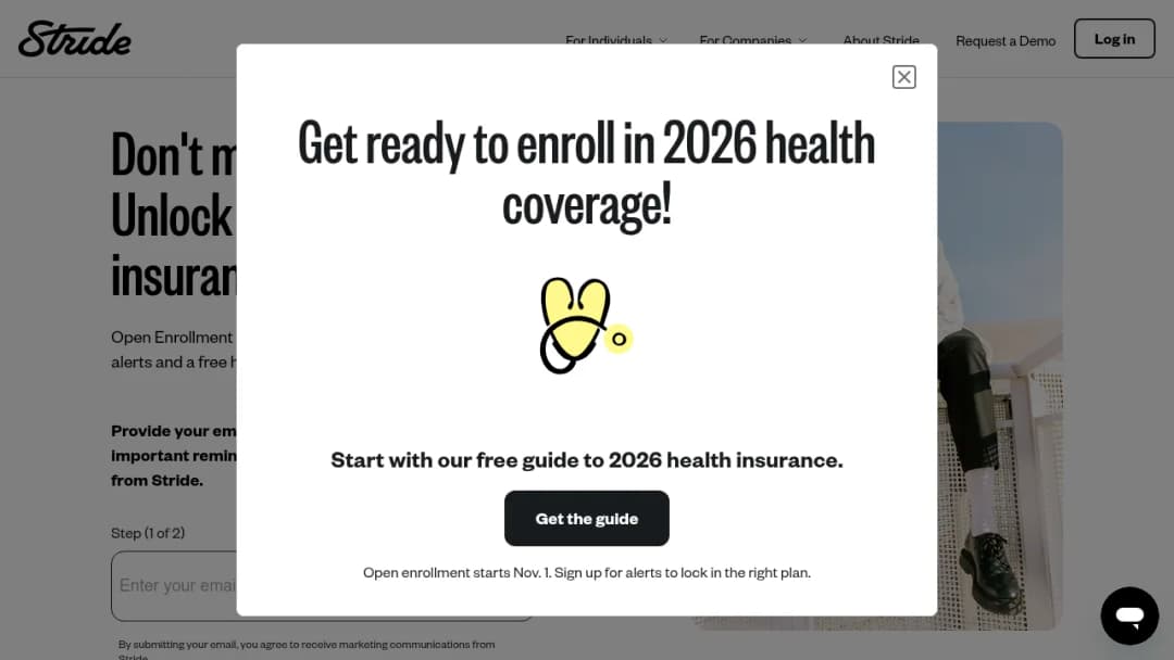 Stride Health screenshot