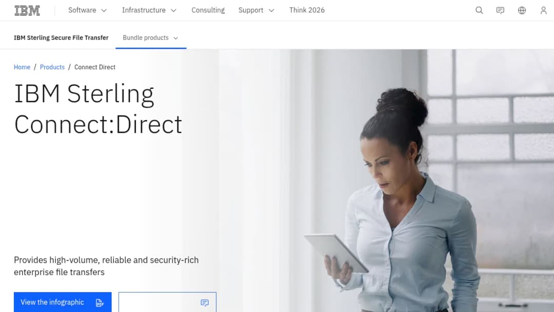 IBM Connect Direct screenshot