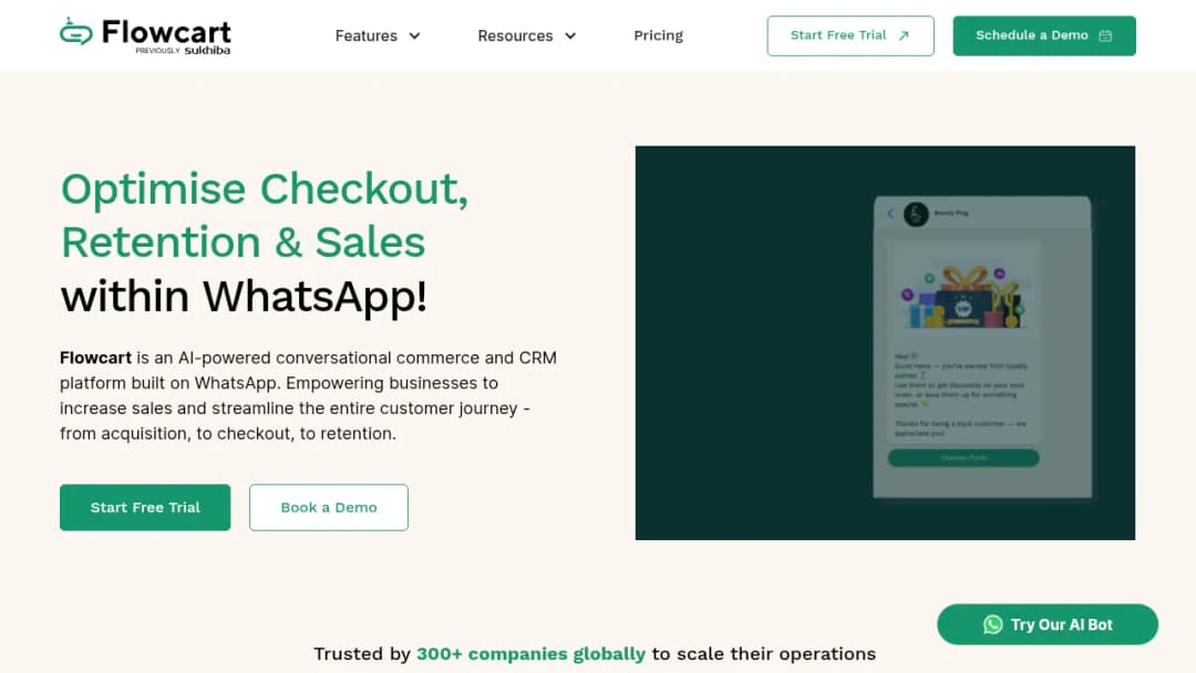 Flowcart screenshot