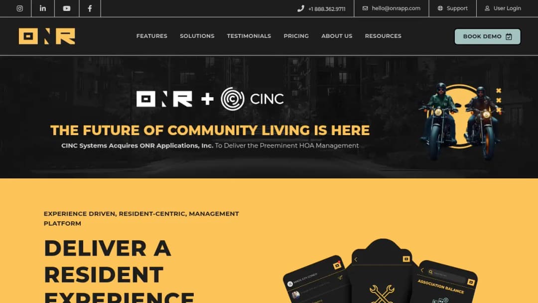 ONR Applications screenshot