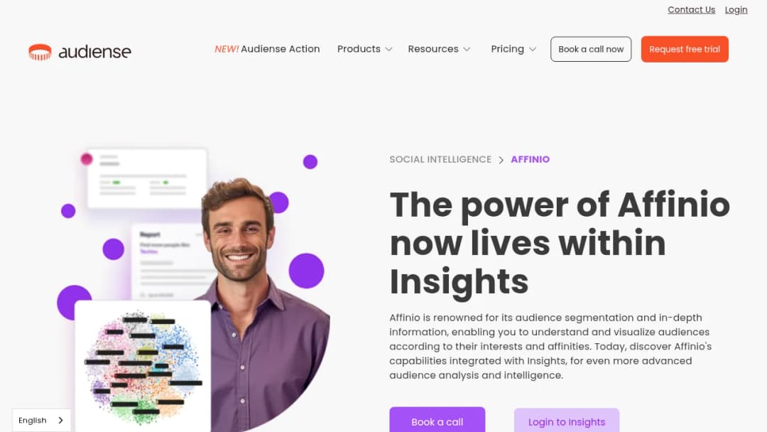 Affinio screenshot