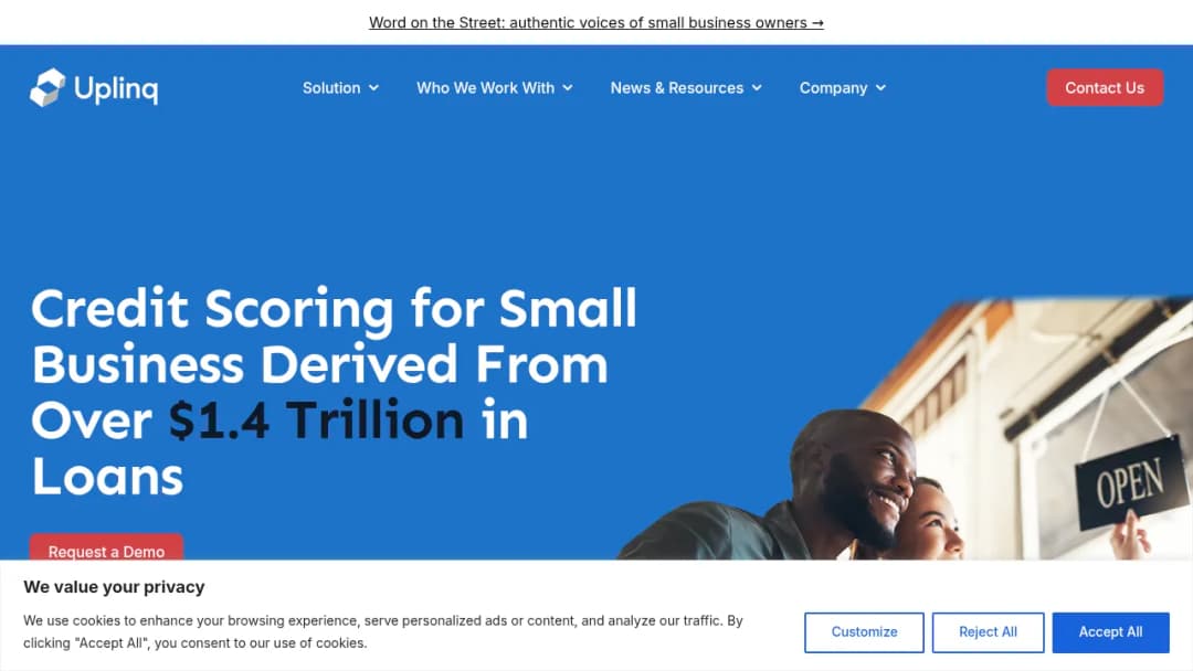 Uplinq Financial Technologies screenshot