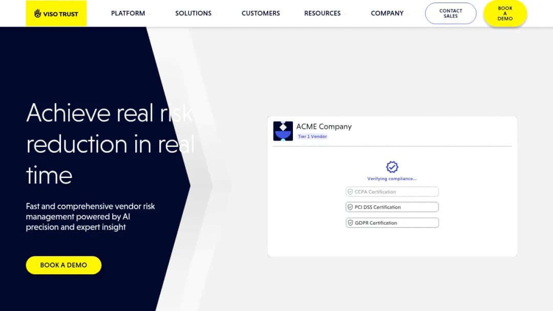 VISO TRUST screenshot