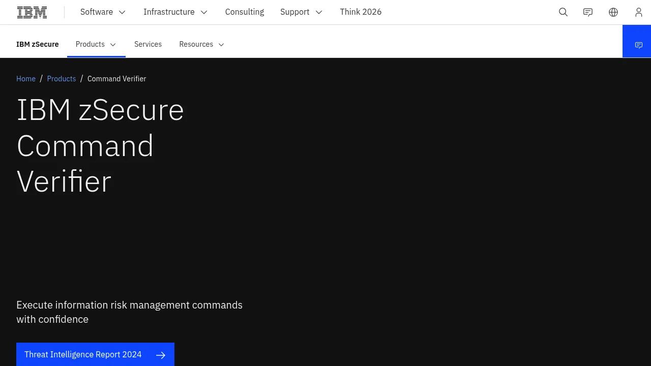 IBM Command Verifier screenshot