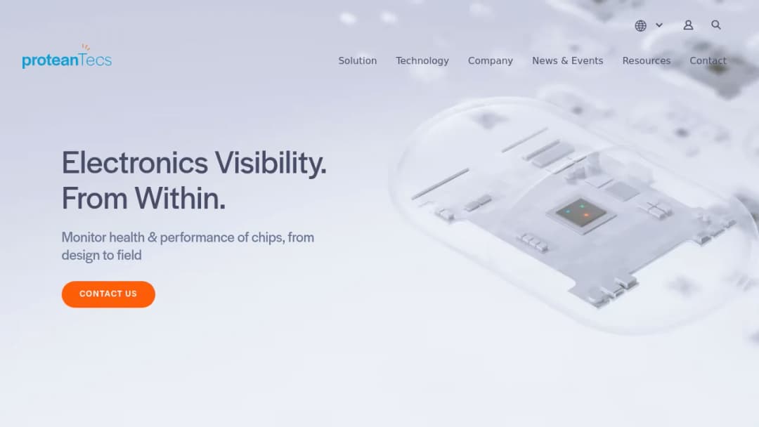 ProteanTecs screenshot
