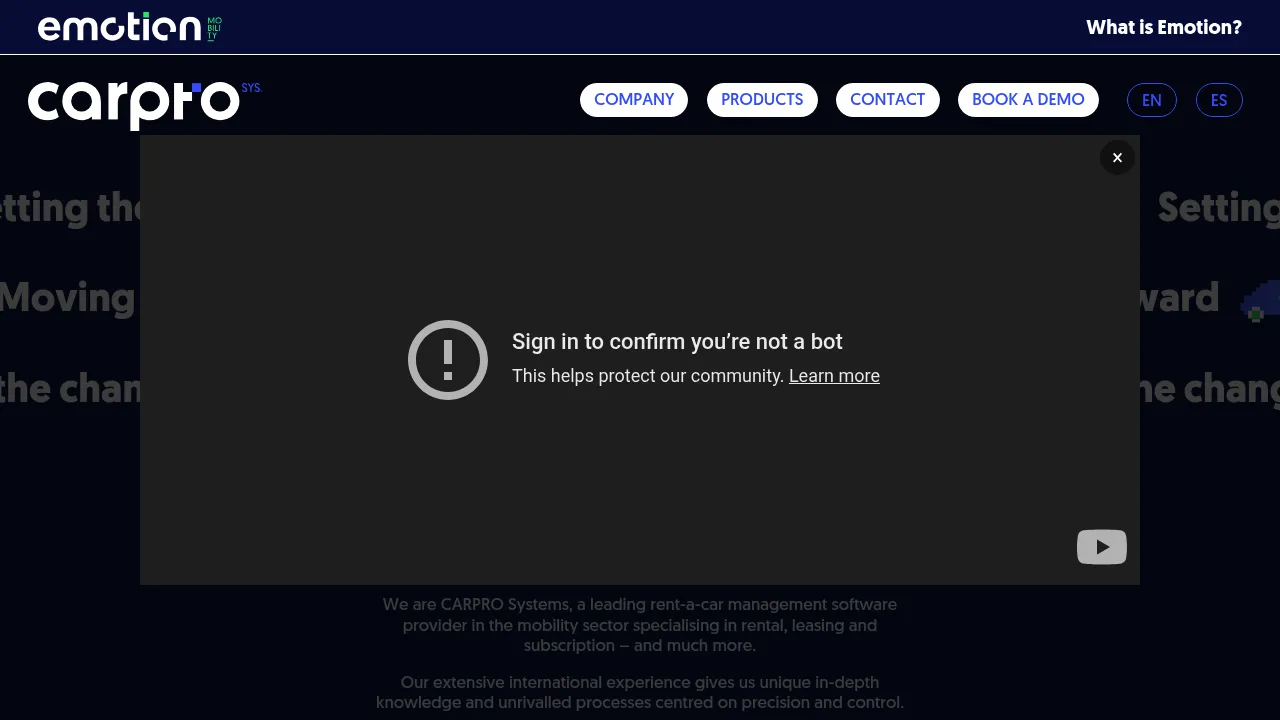 CarPro Systems screenshot