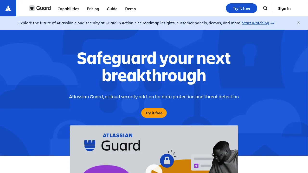 Atlassian Guard screenshot