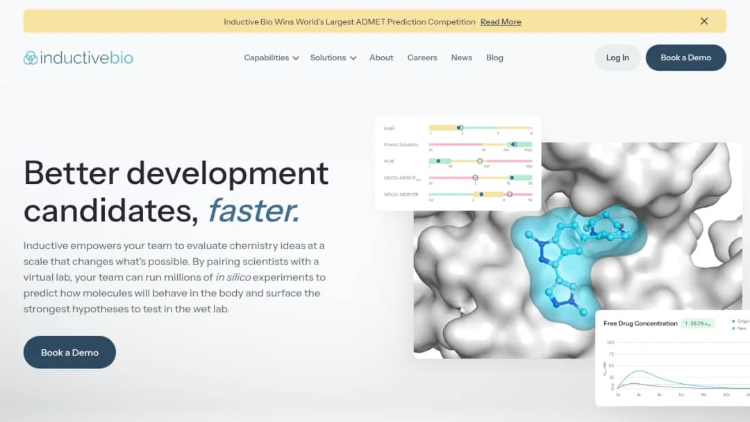 Inductive Bio screenshot