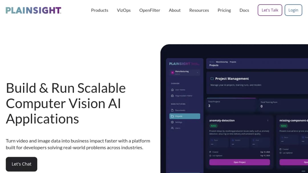 Plainsight screenshot
