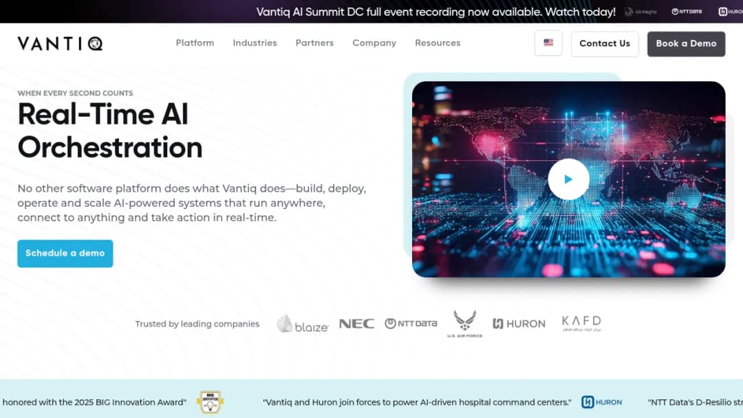 Vantiq screenshot