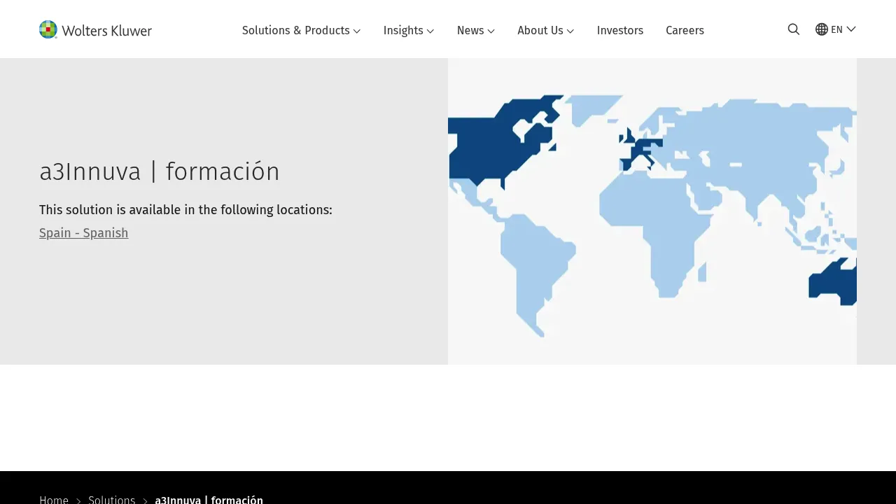 Wolters Kluwer a3innuva | Formación screenshot