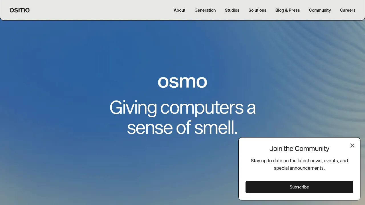 Osmo Labs screenshot