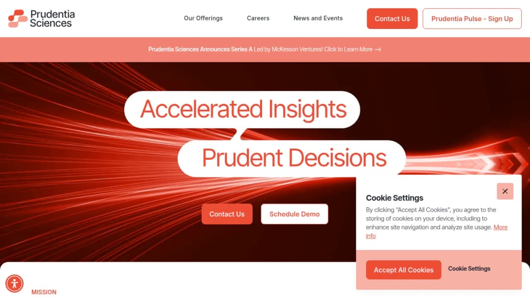 Prudentia Sciences screenshot