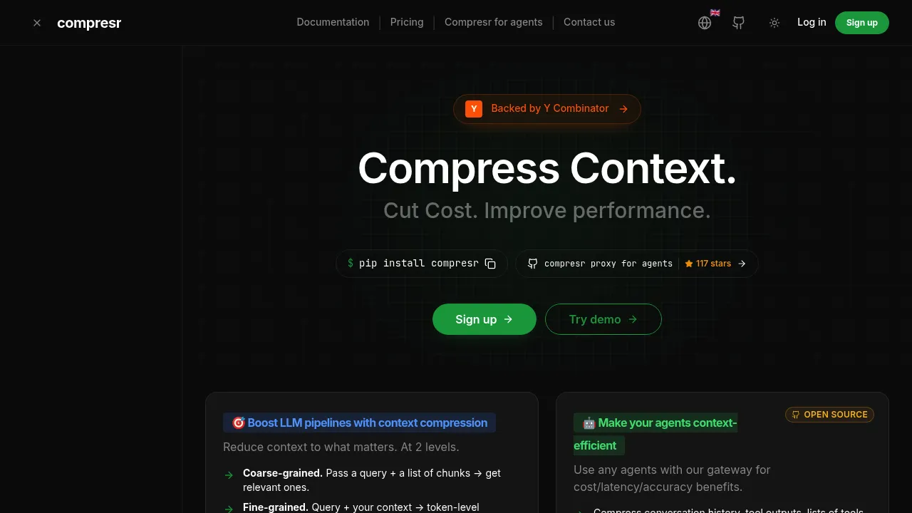 Compresr screenshot