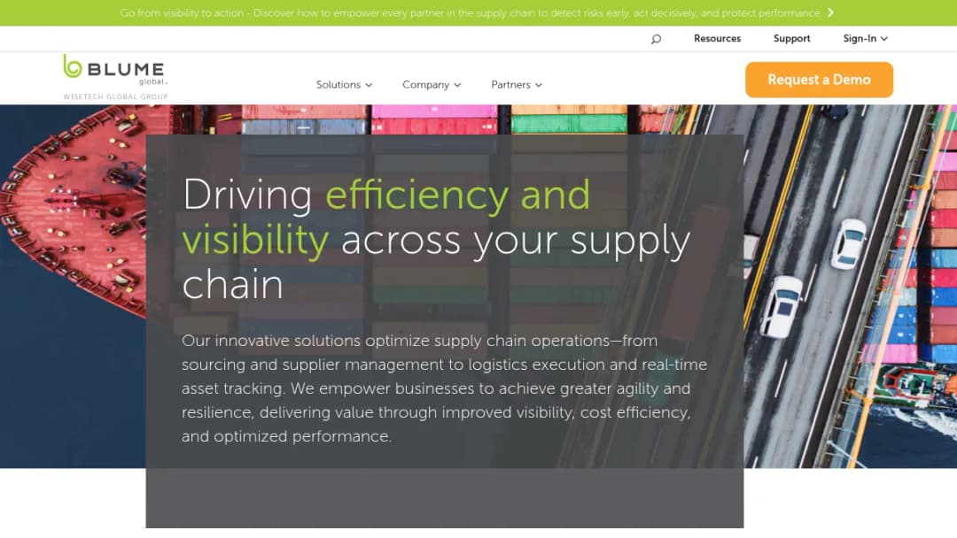 Blume Global screenshot