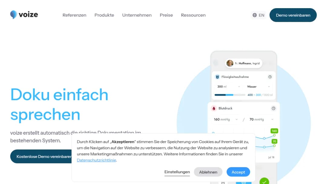 voize screenshot
