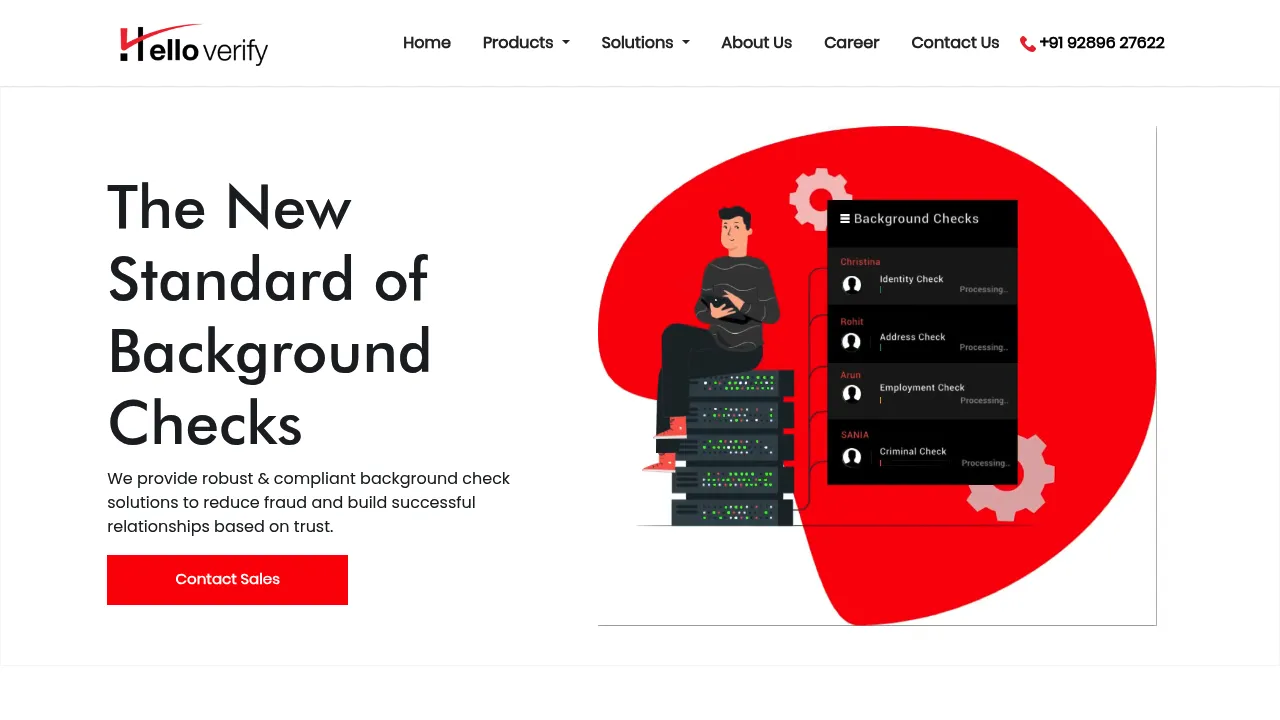 HelloVerify screenshot