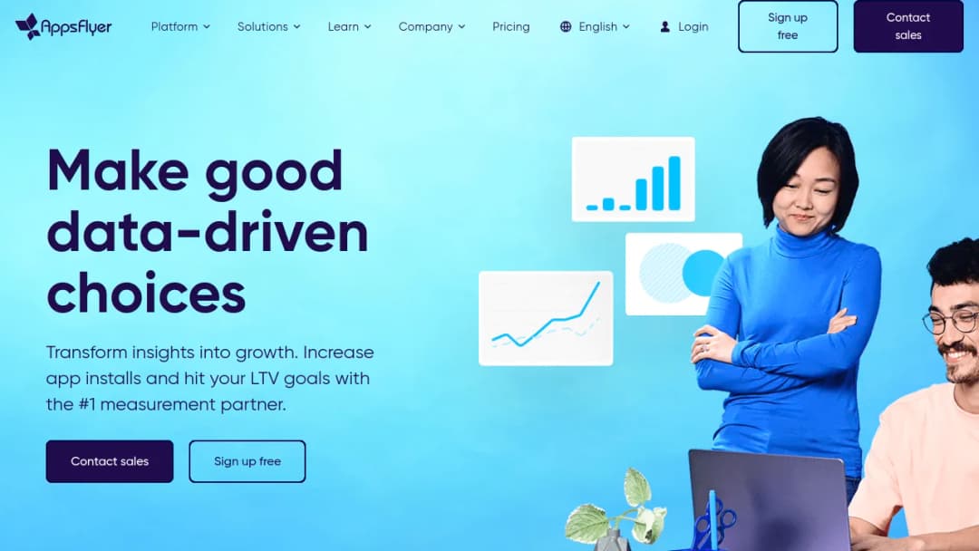 AppsFlyer screenshot