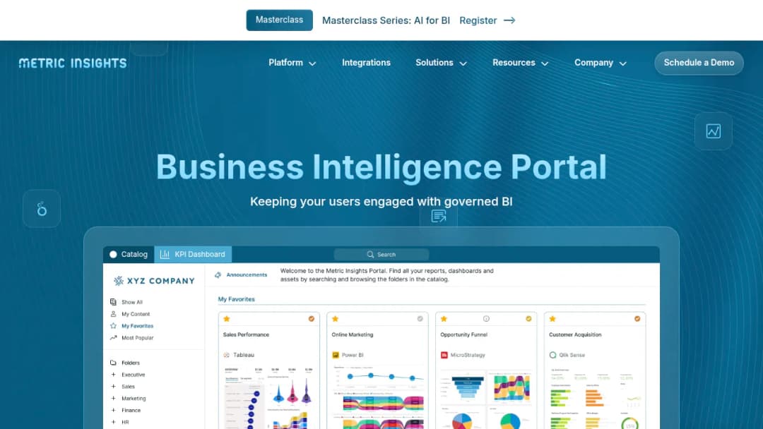 Metric Insights screenshot