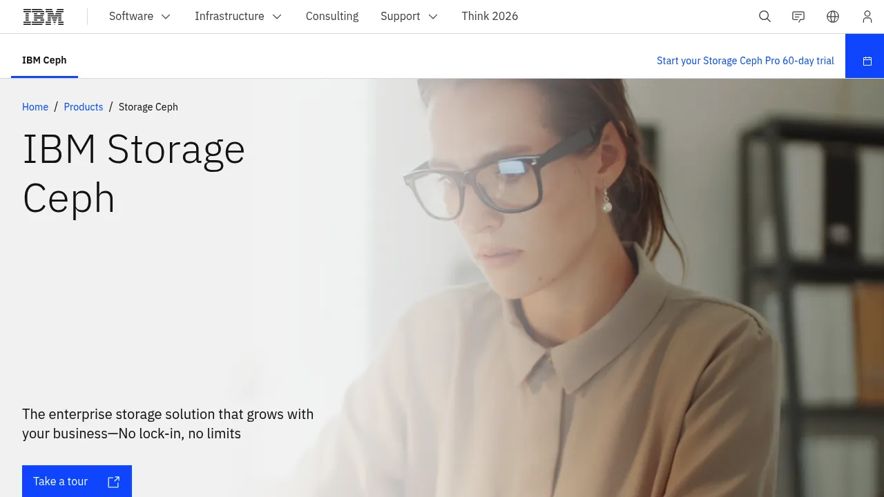 IBM Storage Ceph screenshot