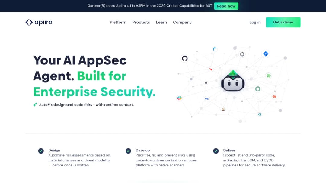 Apiiro screenshot