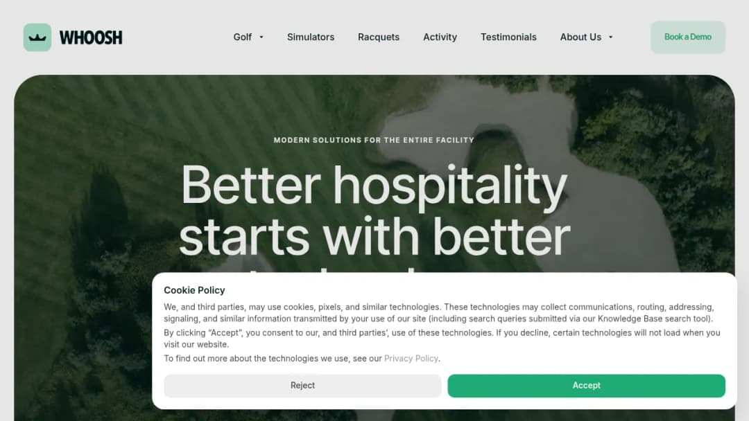 Whoosh, Inc. screenshot