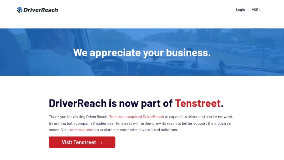 DriverReach screenshot