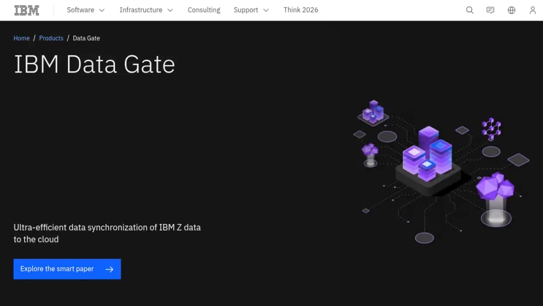 IBM Data Gate screenshot