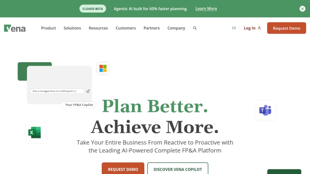 Vena Solutions screenshot