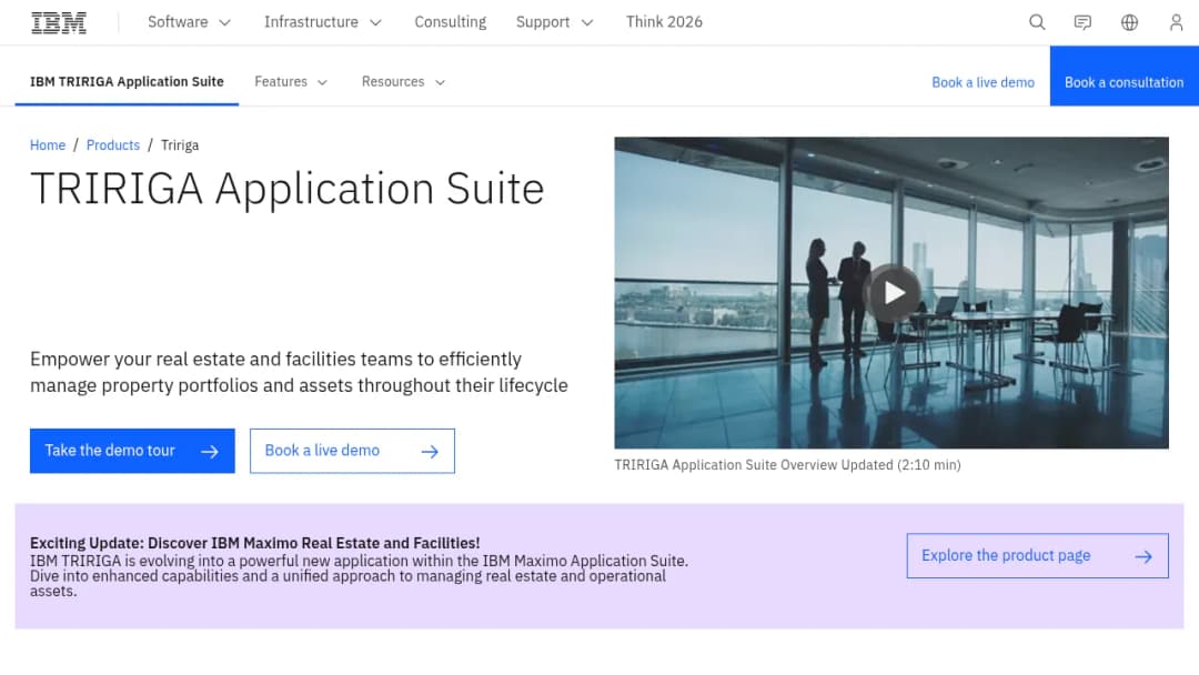 IBM Tririga screenshot