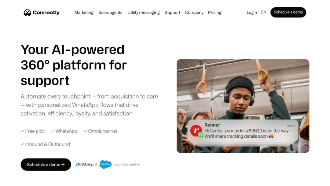 Connectly screenshot