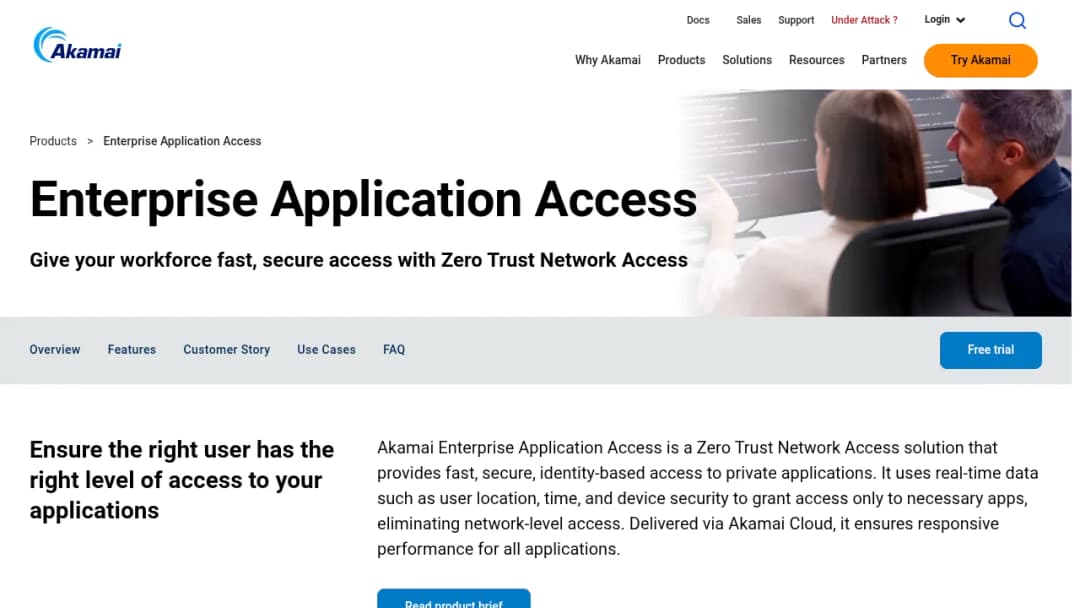 Akamai Enterprise Application Access screenshot