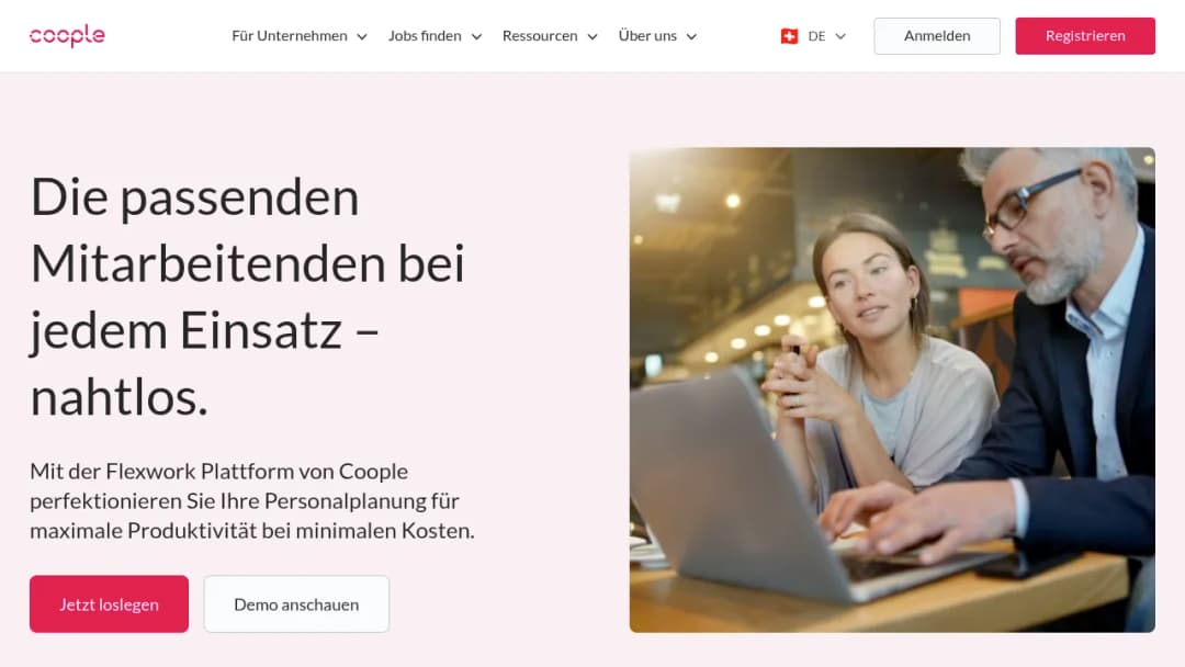 Coople screenshot