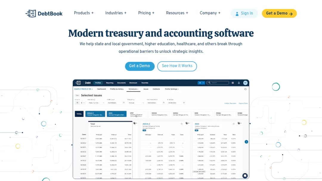 DebtBook screenshot