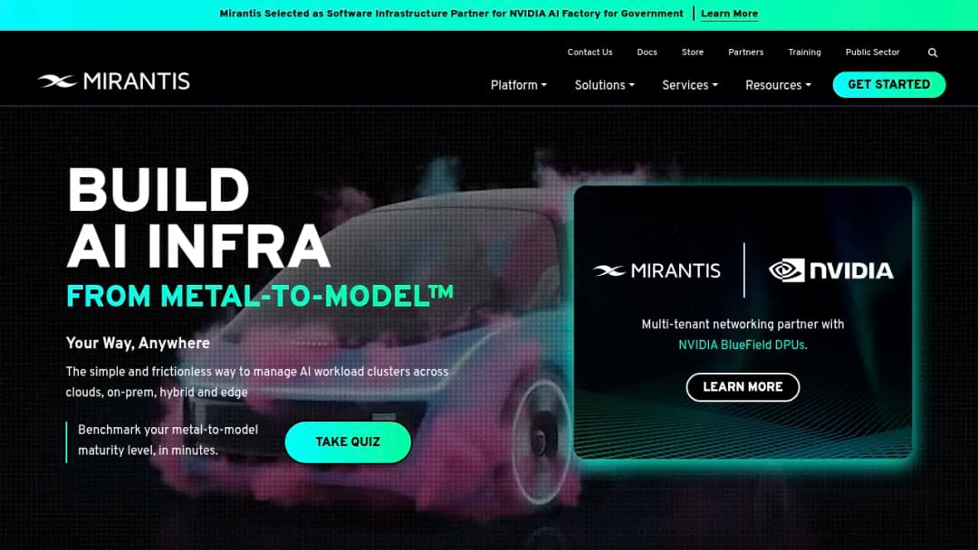 Mirantis screenshot