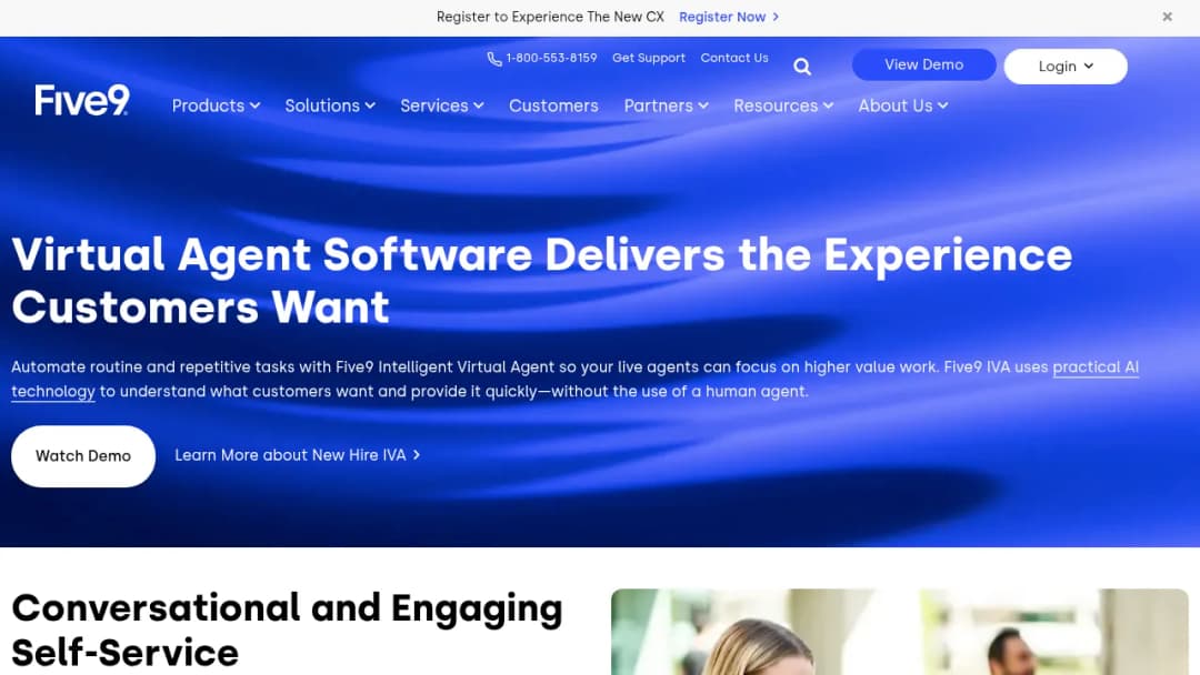 Five9 Intelligent Virtual Agent screenshot
