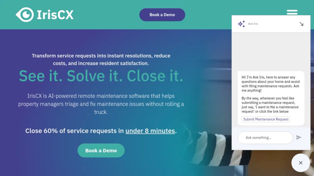 IrisCX screenshot