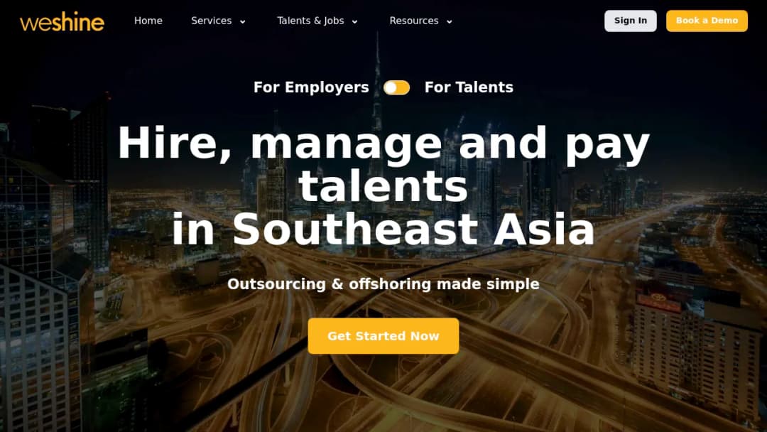 Weshine screenshot