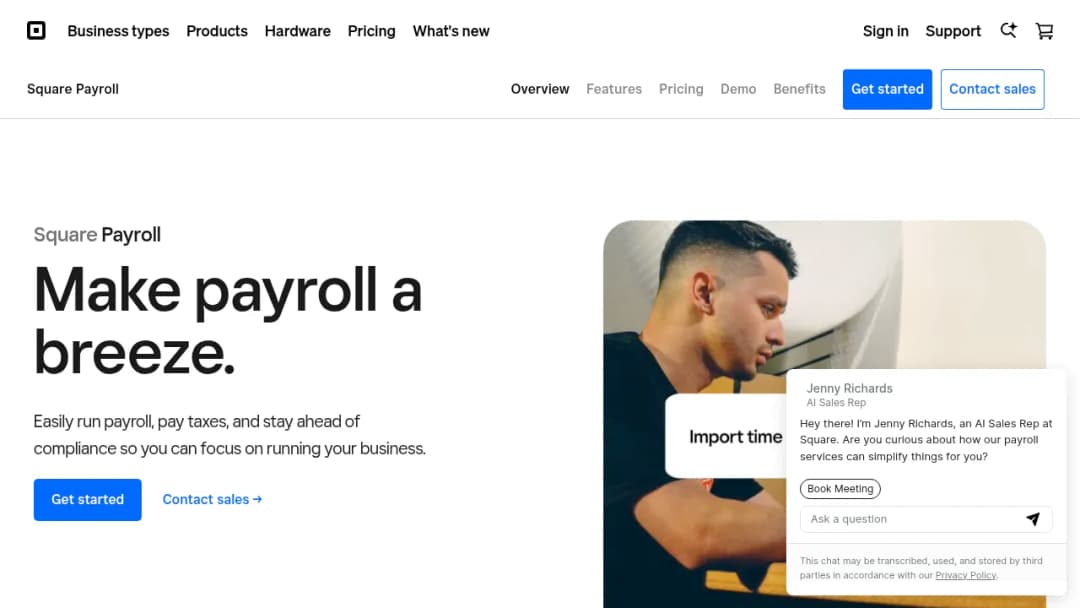 Block Square Payroll screenshot